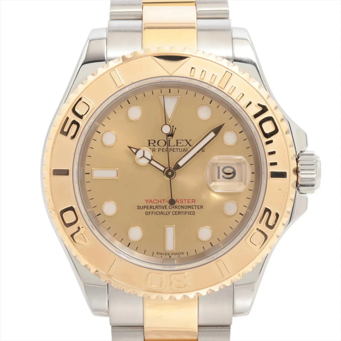 ROLEX YACHT?MASTERAT CHAMPAGNE-FACE WATCH (1 of 4)