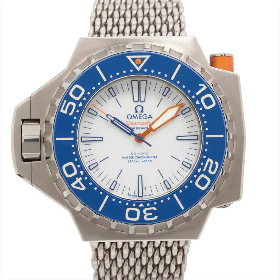 OMEGA SEAMASTER PROFESSIONAL PROPROV CO-AXIAL MASTER WATCH: Omega Seamaster Professional Proprov Co-Axial Master Watch Brand: Omega Type/Style: Wristwatch Material: TI Color: Dial Color White Size: Case:W1.6 x H1.6inch / W45 x H45 Circumference of