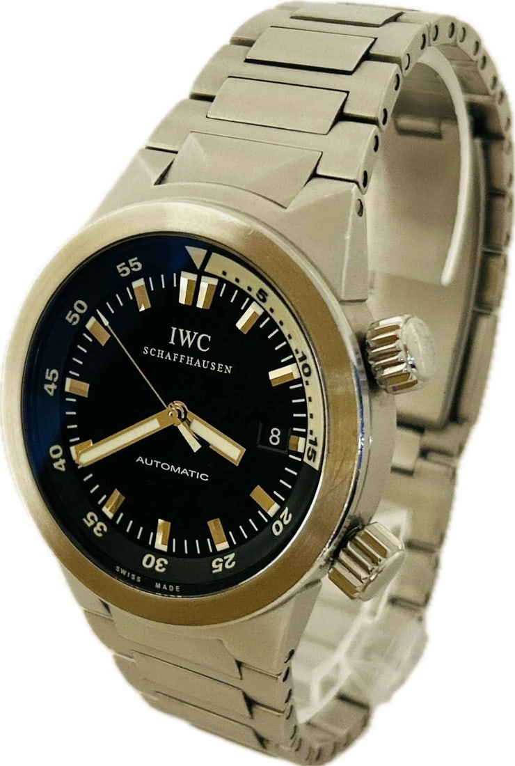 IWC SCHAFFHAUSEN AQUA TIMER WRIST WATCH (1 of 4)