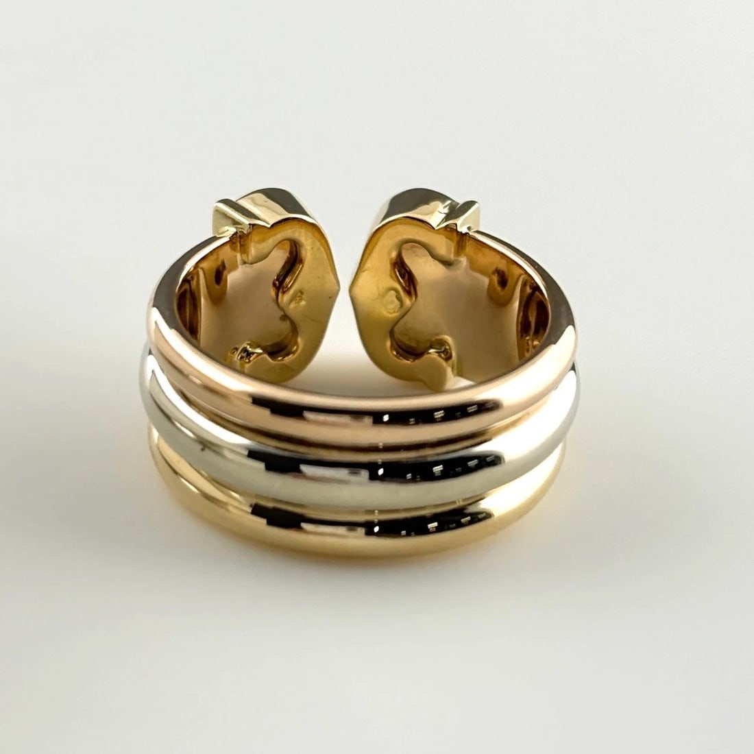 CARTIER THREE-COLOR RING - 2