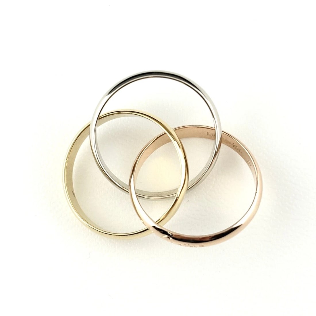 CARTIER TRINITY RING THREE-COLOR - 2