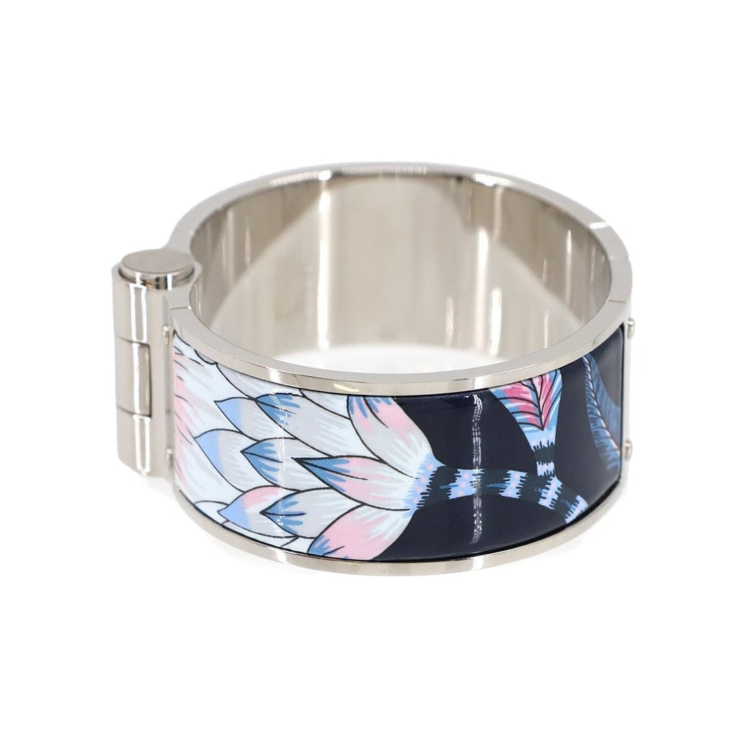 HERMES CHARNIERE LARGE BANGLE MULTICOLOR - 2