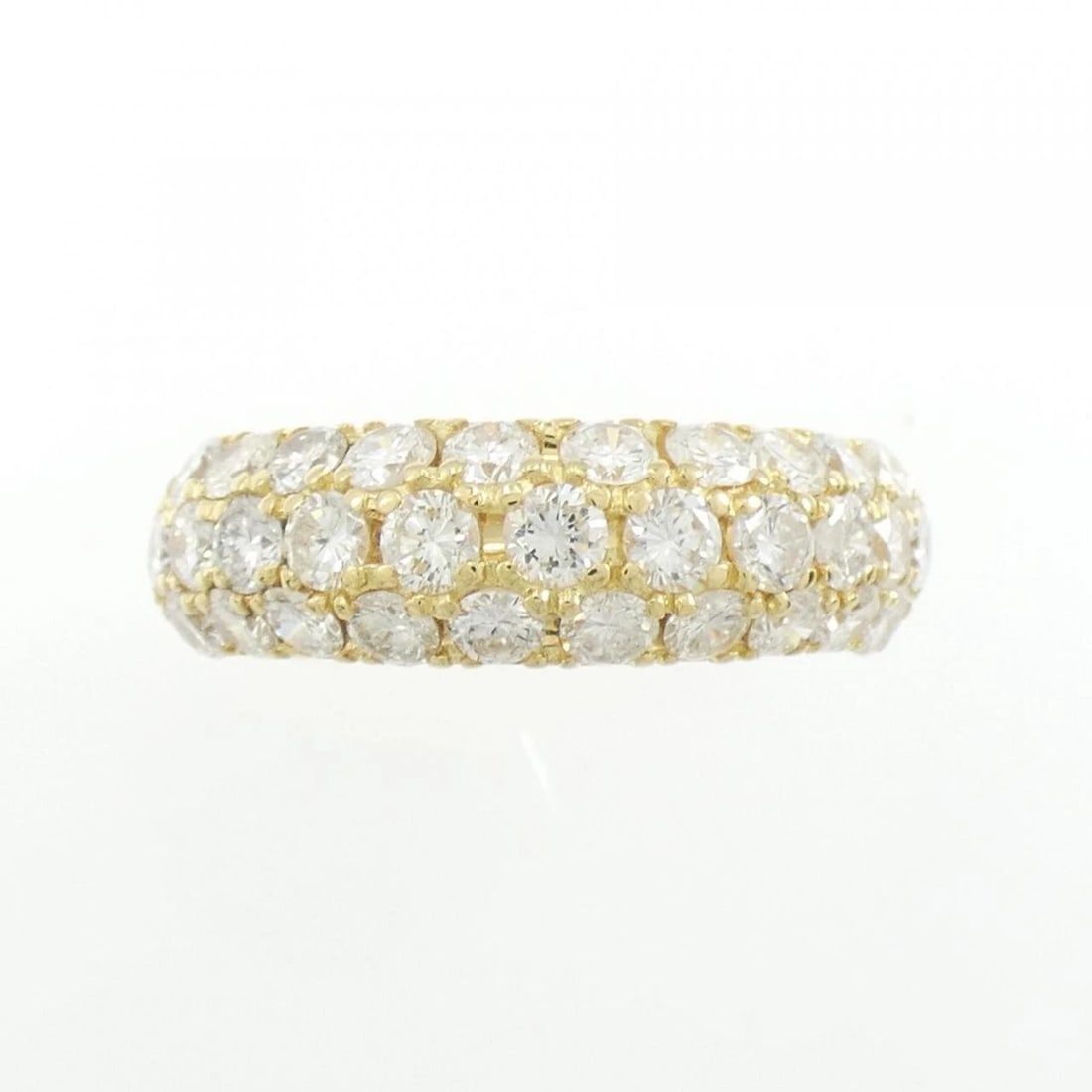 K18YG DIAMOND RING - 2