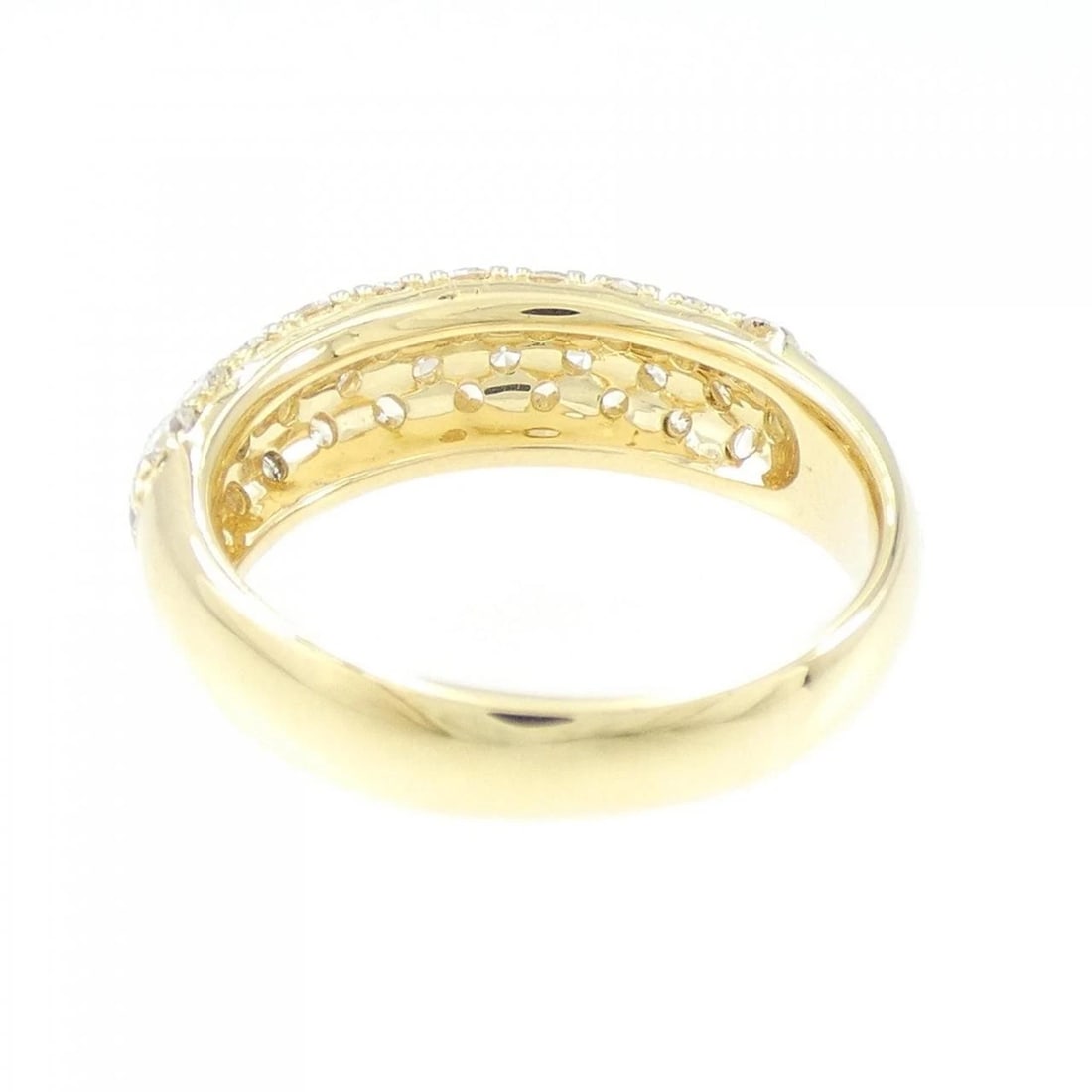 K18YG DIAMOND RING - 3