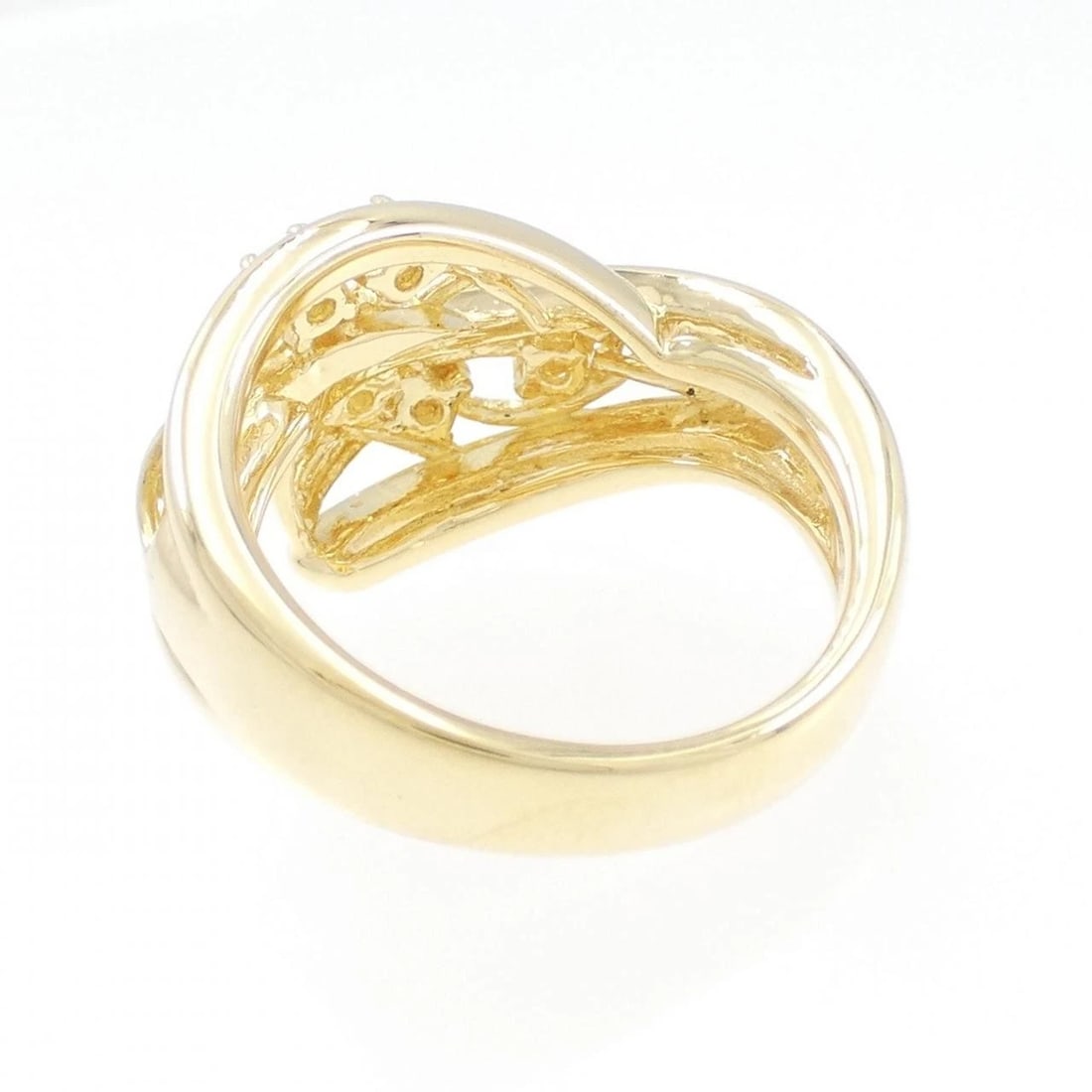 750YG DIAMOND RING - 2