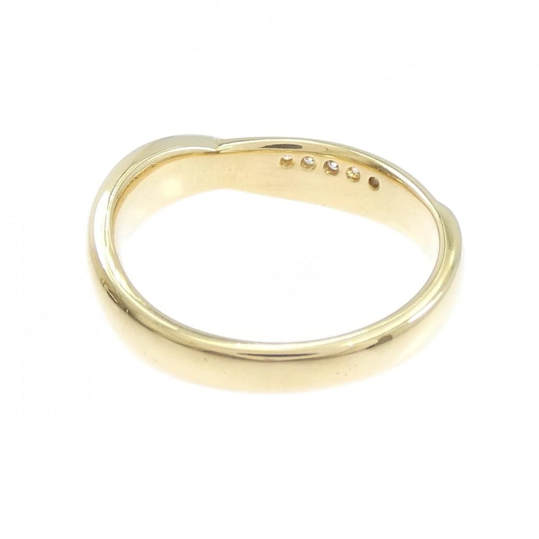 K18YG DIAMOND RING - 3