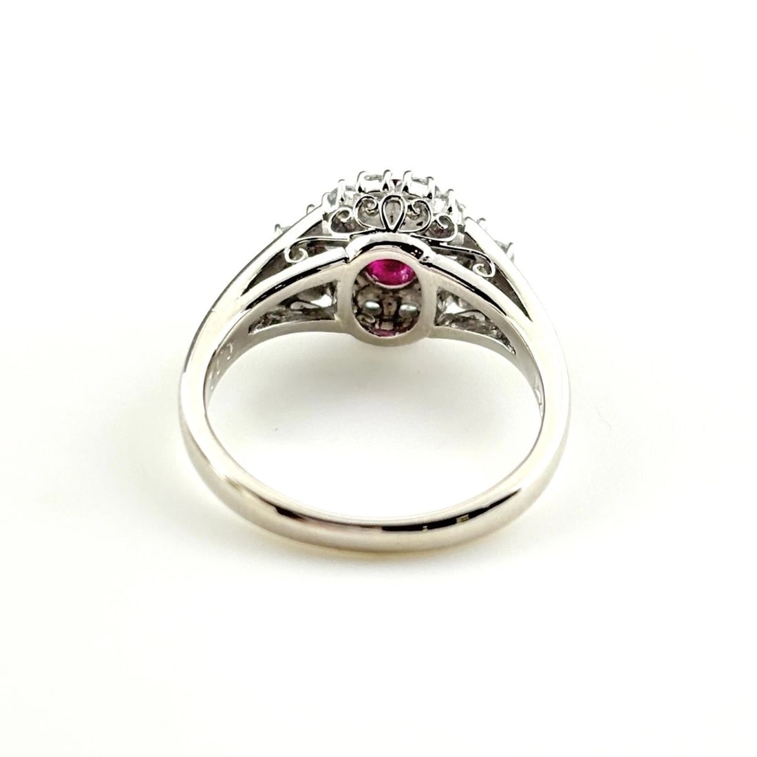 RUBY DESIGN RING PLATINUM - 3
