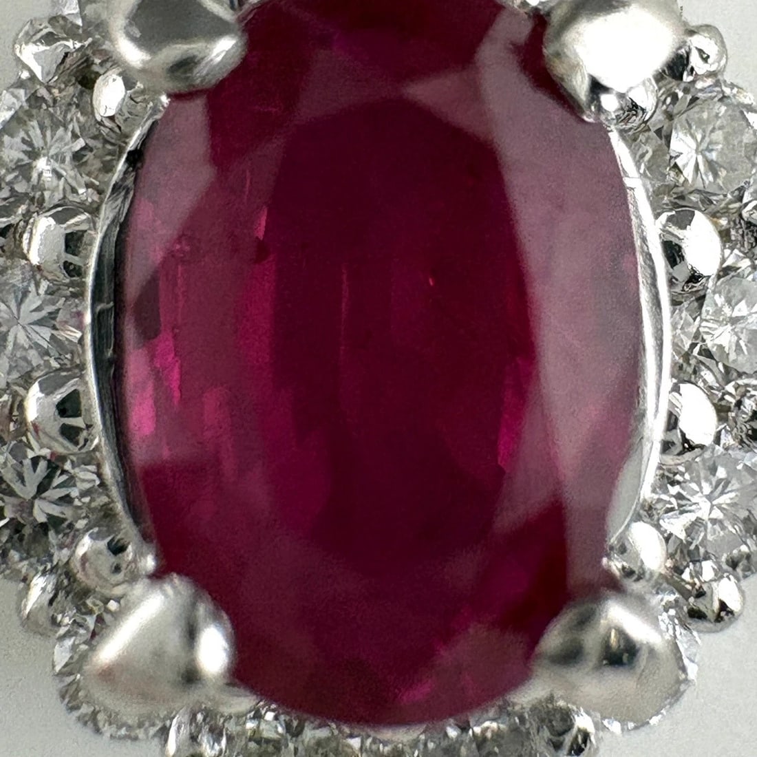 RUBY DESIGN PENDANT HEAD PLATINUM - 2
