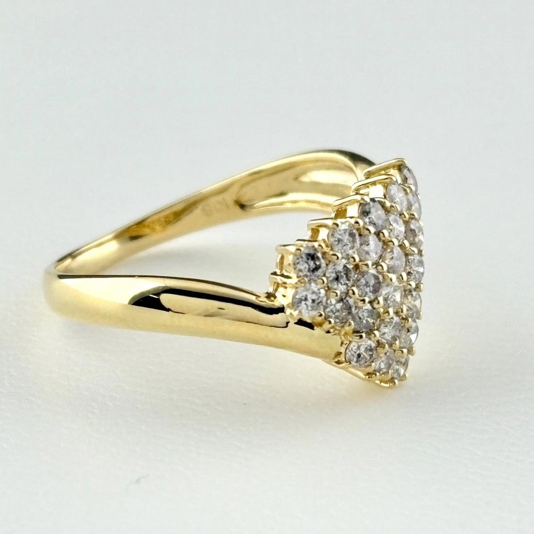 MELEE DIAMOND DESIGN RING - 3