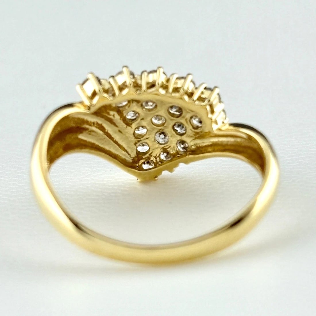 MELEE DIAMOND DESIGN RING - 4