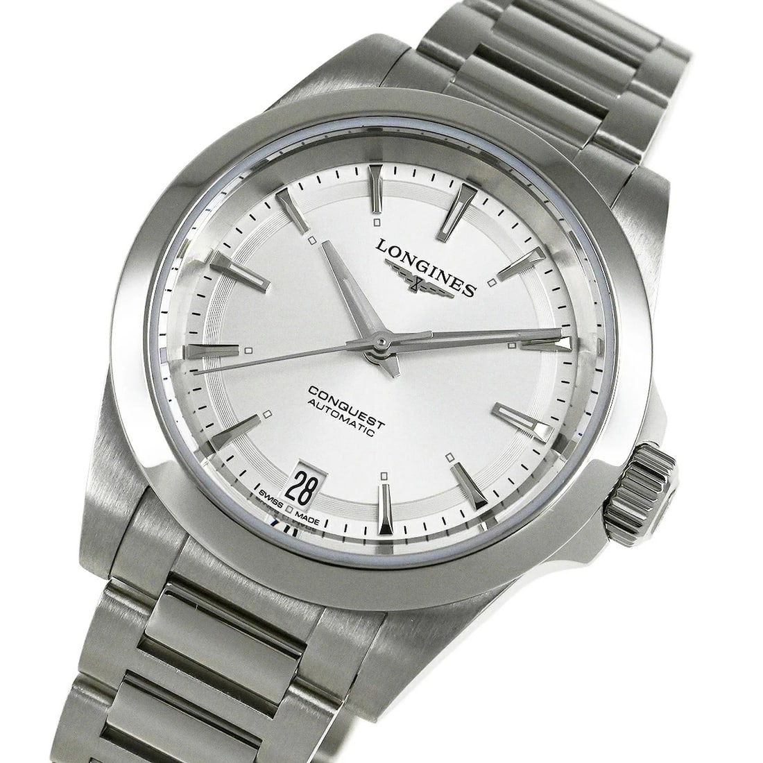 LONGINES WATCH CONQUEST AUTOMATIC DATE SEE-THROUGH WATCH - 2