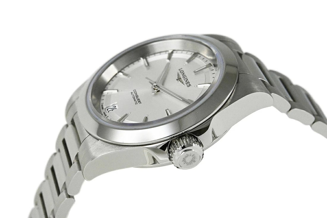 LONGINES WATCH CONQUEST AUTOMATIC DATE SEE-THROUGH WATCH - 3