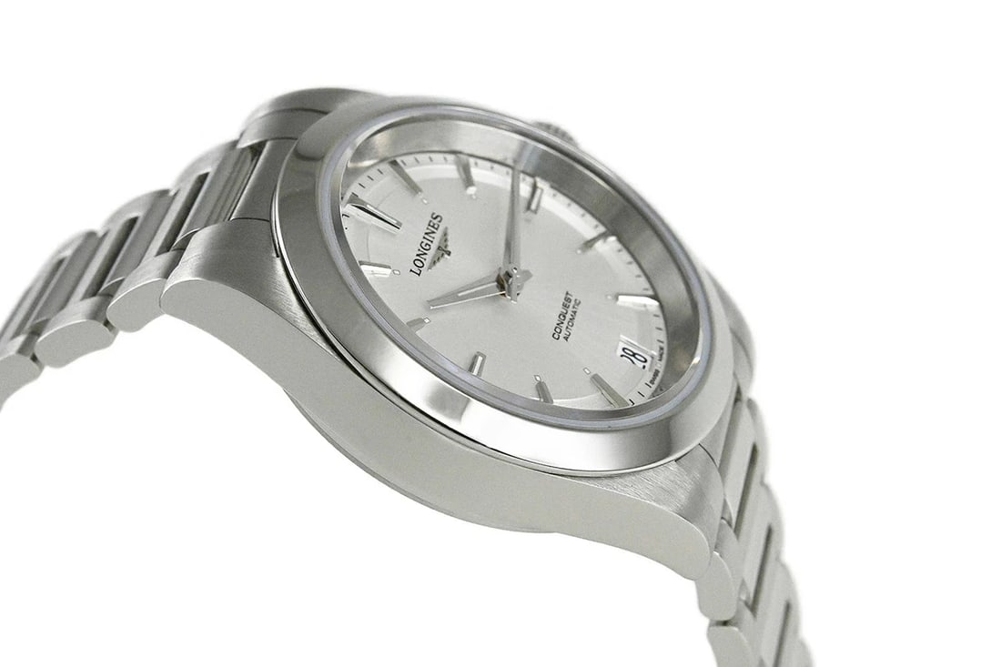LONGINES WATCH CONQUEST AUTOMATIC DATE SEE-THROUGH WATCH - 4