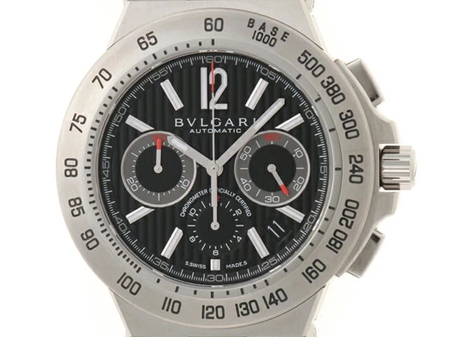 BVLGARI WATCH DIAGONO PROFESSIONAL TERRA WATCH: Bvlgari Watch Diagono Professional Terra Watch Brand: BVLGARI Type/Style: Wristwatch Material: SS Color: None Size: Case size: 42mm Wrist size: Approx. 18.5cm Accessories: None Accessories Notice: