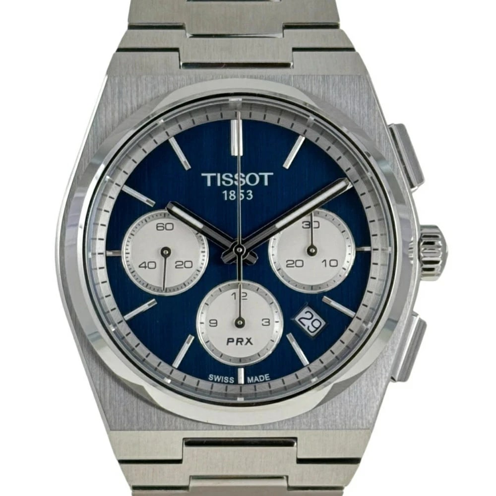 TISSOT WATCH PRX CHRONOGRAPH AUTOMATIC WATCH (1 of 3)