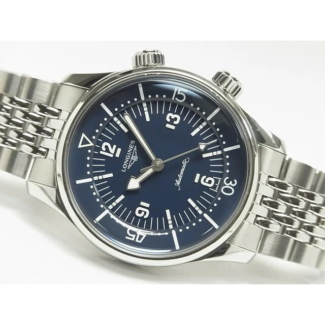 LONGINES WATCH LEGEND DIVER BLUE AUTOMATIC STAINLESS STEEL WATCH: Longines Watch Legend Diver Blue Automatic Stainless Steel Watch Brand: LONGINES Type/Style: Wristwatch Material: SS Color: BLUE Size: Case size: 39mm Accessories: None Accessories Notice: