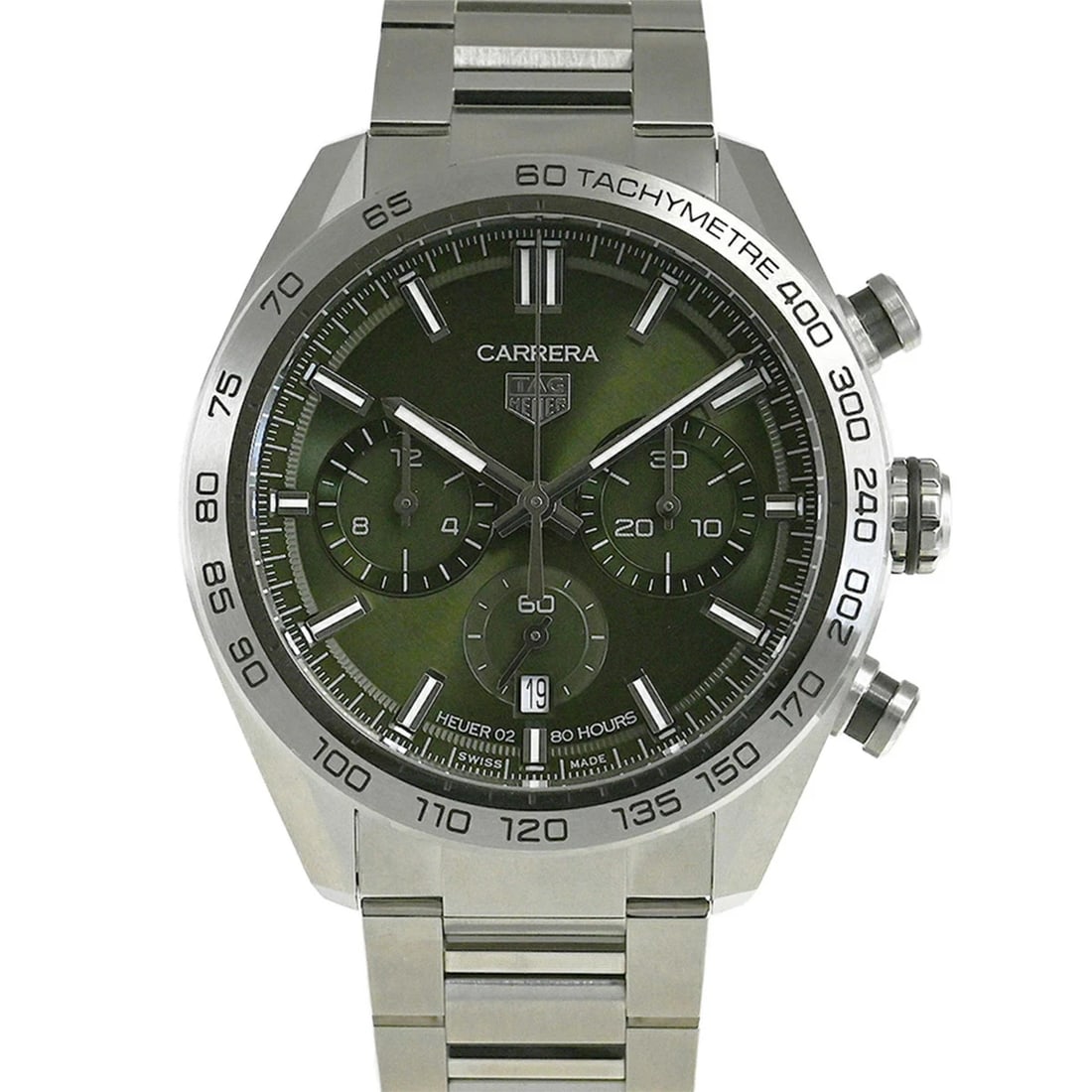 TAG HEUER WATCH CARRERA CALIBRE HEUER WATCH: Tag Heuer Watch Carrera Calibre Heuer Watch Brand: TAG HEUER Type/Style: Wristwatch Material: SS Color: None Size: Case size: 44mm Wrist size: Approx. 20.5cm Accessories: None Accessories Notice: