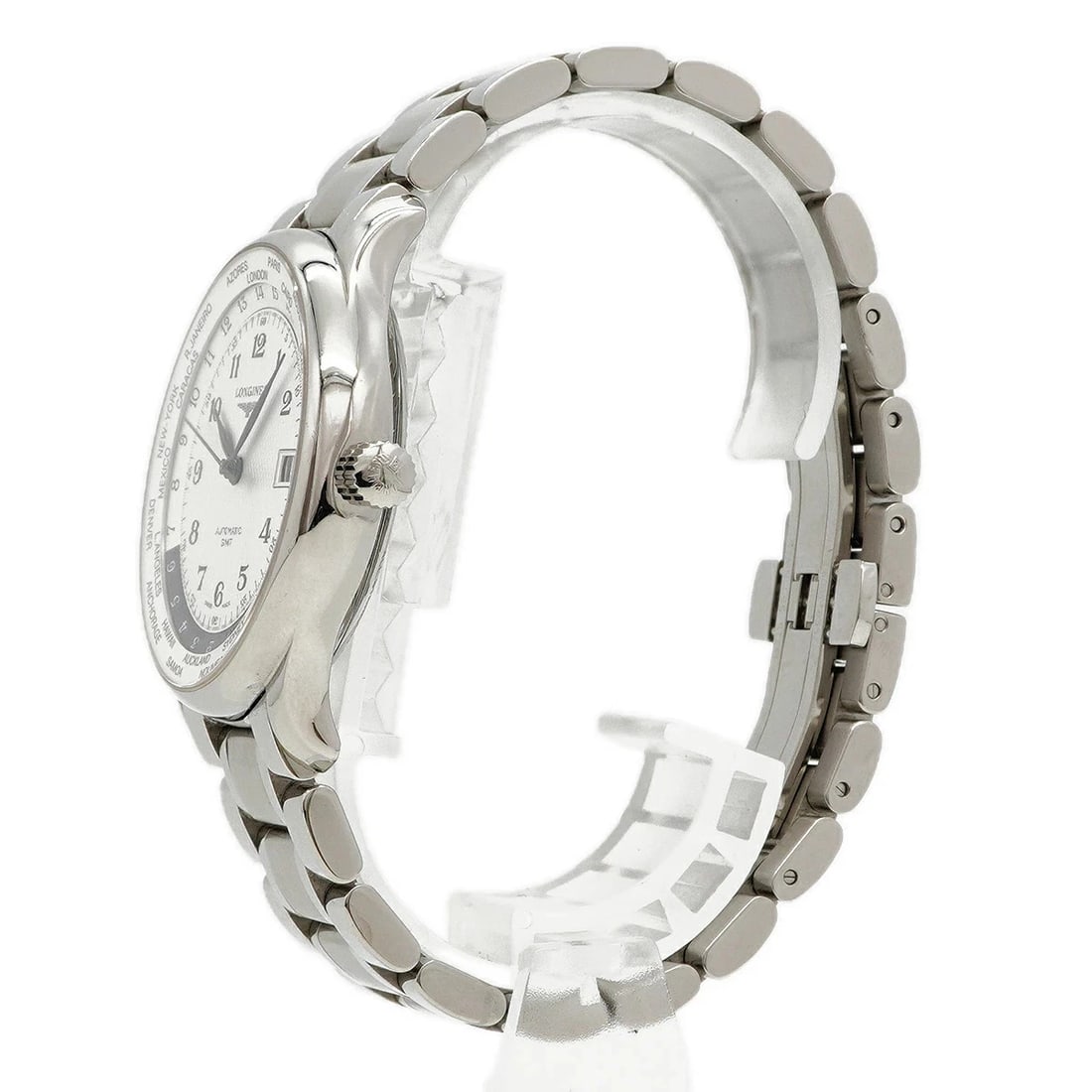 LONGINES WATCH MASTER COLLECTION AUTOMATIC DATE SILVER DIAL WATCH - 2
