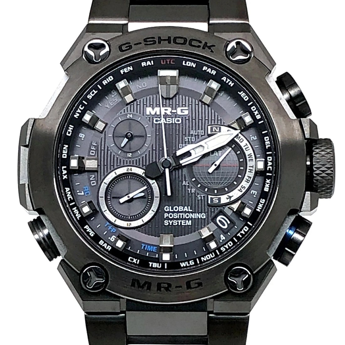 G-SHOCK WATCH HYBRID SOLAR BLACK DIAL FULL METAL TITANIUM WATCH: G-Shock Watch Hybrid Solar Black Dial Full Metal Titanium Watch Brand: G-SHOCK Type/Style: Wristwatch Material: Titanium Color: BLACK DIAL Size: Wrist size: 20.5cm Accessories: None Accessories