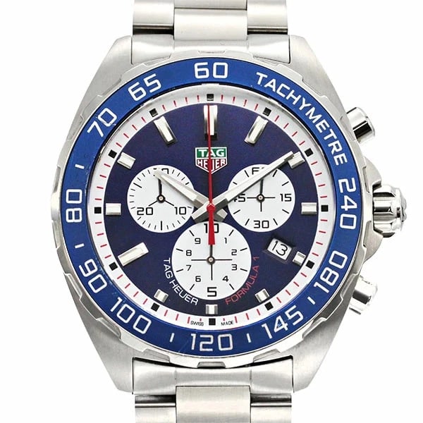 TAG HEUER WATCH FORMULA RED BULL WATCH: Tag Heuer Watch Formula Red Bull Watch Brand: TAG HEUER Type/Style: Wristwatch Material: SS Color: BLUE Size: Case size: 43mm Wrist size: Approx. 21cm Accessories: None Accessories Notice: When