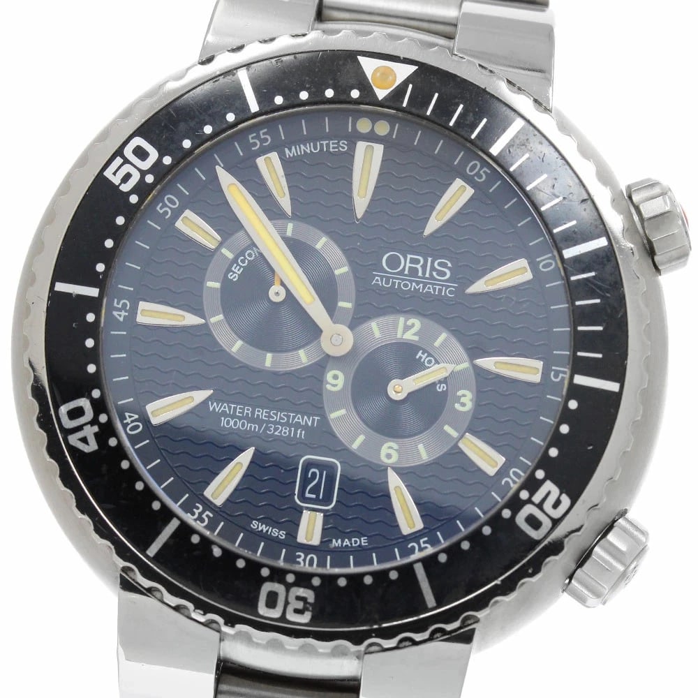 ORIS WATCH REGULATOR MEISTER TAOHER DATE SMALL WATCH: Oris Watch Regulator Meister Taoher Date Small Watch Brand: ORIS Type/Style: Wristwatch Material: Titanium Color: None Size: Case size: 49mm Wrist size: Approx. 19.5 + 0.8cm Accessories: None