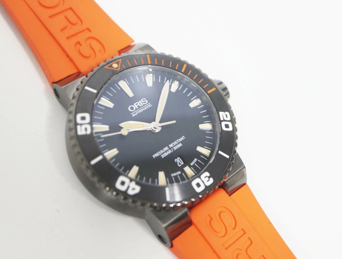 ORIS WATCH AQUIS DATE AUTOMATIC GRAY WATCH - 2