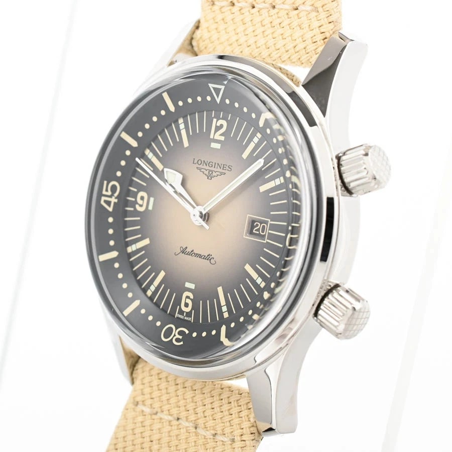 LONGINES WATCH LEGEND DIVER AUTOMATIC BEIGE WATCH - 2
