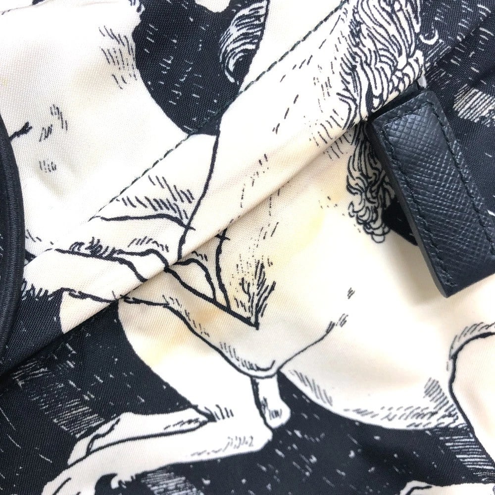 PRADA ANIMAL TOTAL PATTERN BACKPACK BAG - 8