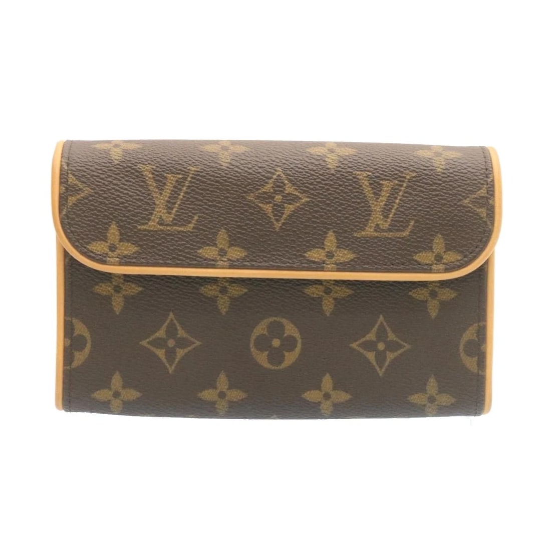 LOUIS VUITTON MONOGRAM POCHETTE FLORENTINE WAIST POUCH: LOUIS VUITTON Monogram Pochette Florentine Waist Pouch Brand: LOUIS VUITTON Type/Style: Waist bag Material: Monogram Canvas Color: Monogram Size: Size(Inch) W6.5 x H4.1 x D1.6inch(Approx) Accessor
