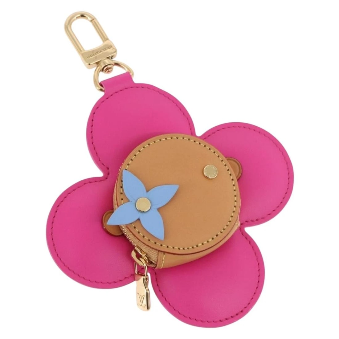 LOUIS VUITTON VIVIENNE COIN PURSE LEATHER PINK (1 of 5)