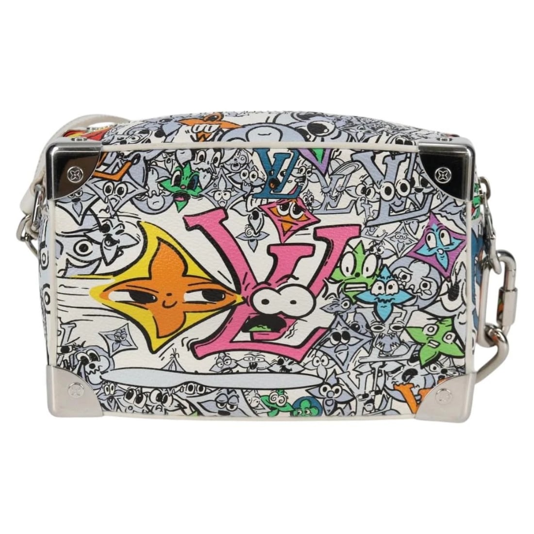 LOUIS VUITTON MONOGRAM COMICS MINI SOFT TRUNK BAG - 2