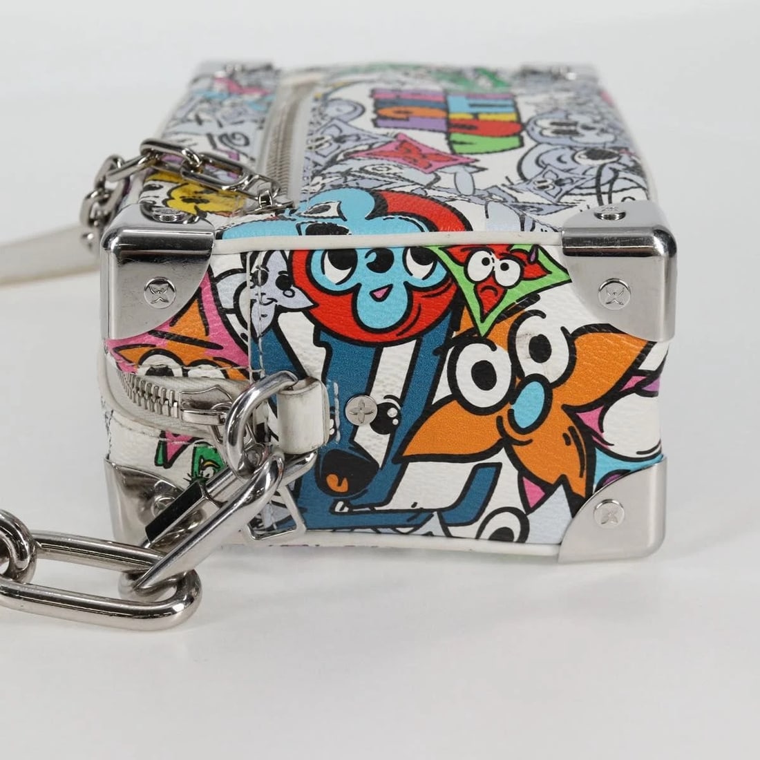 LOUIS VUITTON MONOGRAM COMICS MINI SOFT TRUNK BAG - 3