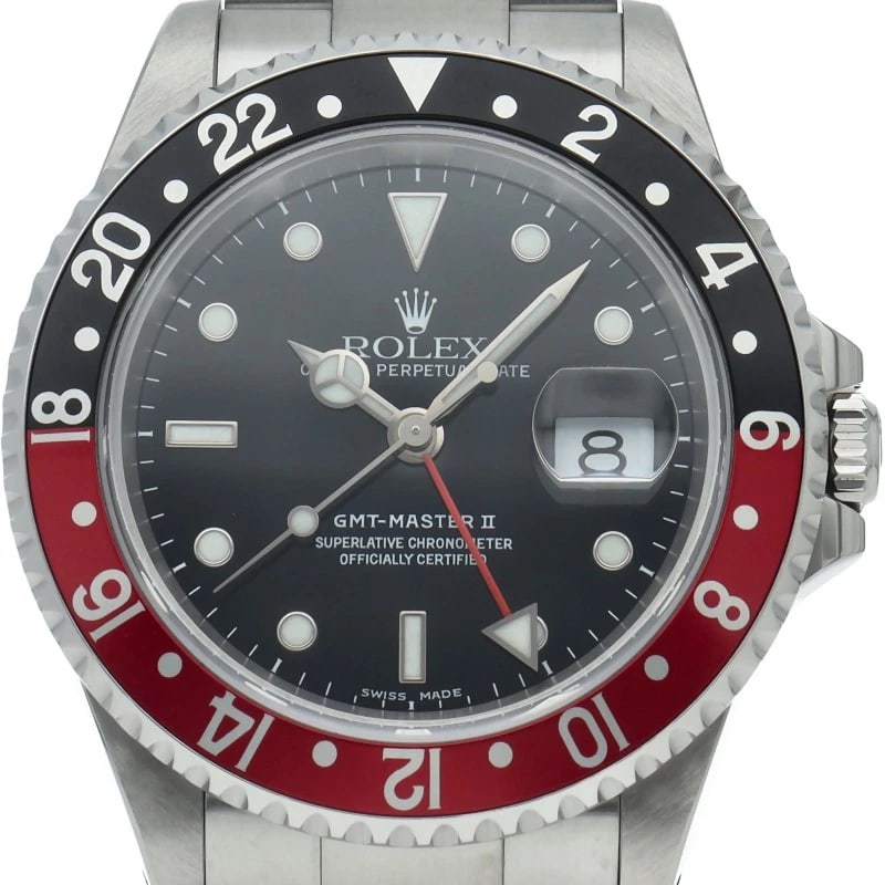 ROLEX STAINLESS STEEL WATCH BLACK WATCH: ROLEX Stainless Steel Watch black watch Brand: ROLEX Type/Style: Wristwatch Material: Stainless Steel Color: black Size: Case Diameter(H):About 1.6 inch Case Diameter(W):About 1.6 inch Wrist size:Abou