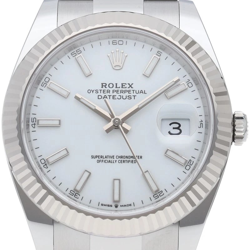 ROLEX WATCH OYSTER K18WG/STAINLESS STEEL WATCH: ROLEX Watch Oyster K18WG/Stainless Steel watch Brand: ROLEX Type/Style: Wristwatch Material: K18WG/Stainless Steel Color: white Size: Case Diameter(H):About 1.6 inch Case Diameter(W):About 1.6 inch Wr