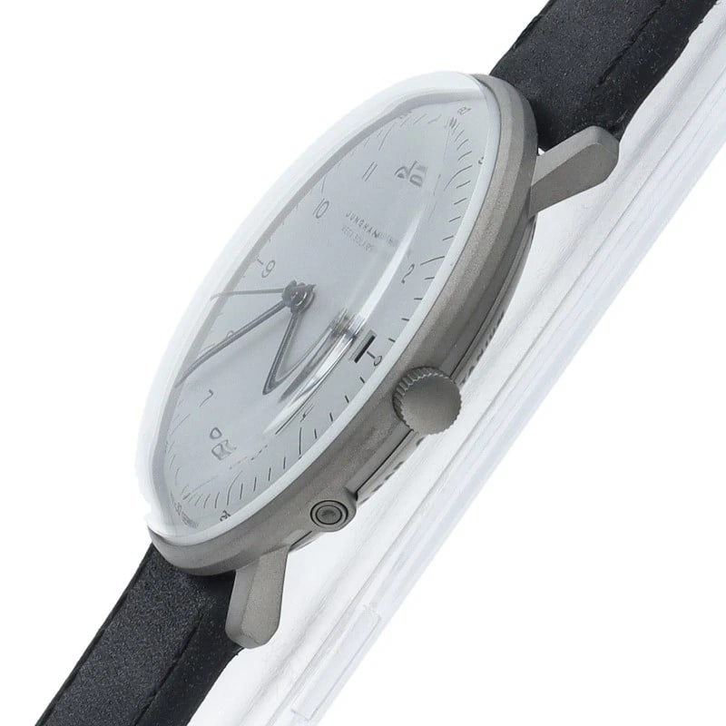 JUNGHANS WATCH TI/LEATHER WATCH - 3