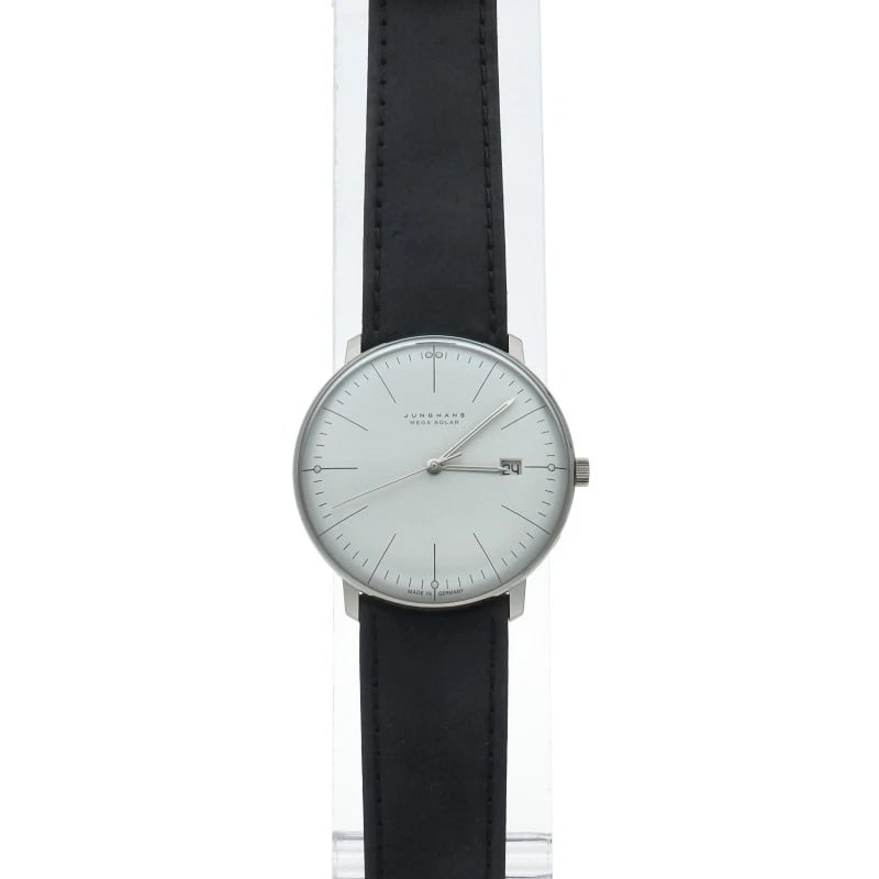 JUNGHANS WATCH TI/LEATHER WATCH - 2