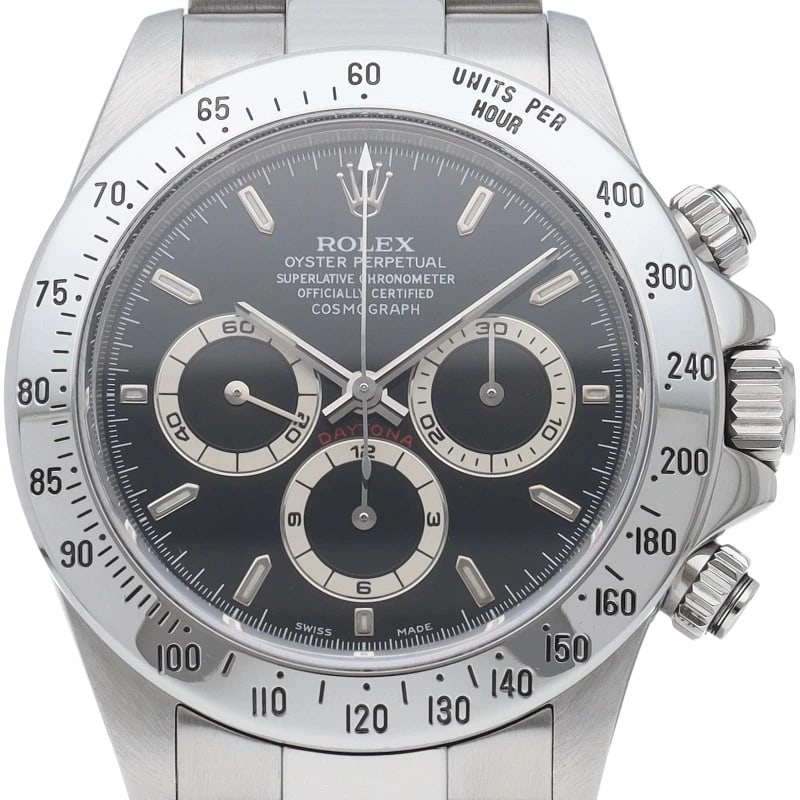 ROLEX COSMOGRAPH WATCH STAINLESS STEEL WATCH: ROLEX Cosmograph watch Stainless Steel watch Brand: ROLEX Type/Style: Wristwatch Material: Stainless Steel Color: black Size: Case Diameter(H):About 1.6 inch Case Diameter(W):About 1.6 inch Wrist size