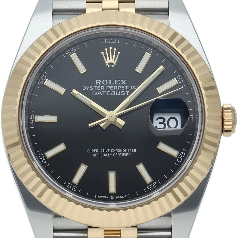 ROLEX WATCH K18YG/STAINLESS STEEL WATCH: ROLEX Watch K18YG/Stainless Steel watch Brand: ROLEX Type/Style: Wristwatch Material: K18YG/Stainless Steel Color: black Size: Case Diameter(H):About 1.6 inch Case Diameter(W):About 1.6 inch Wrist siz
