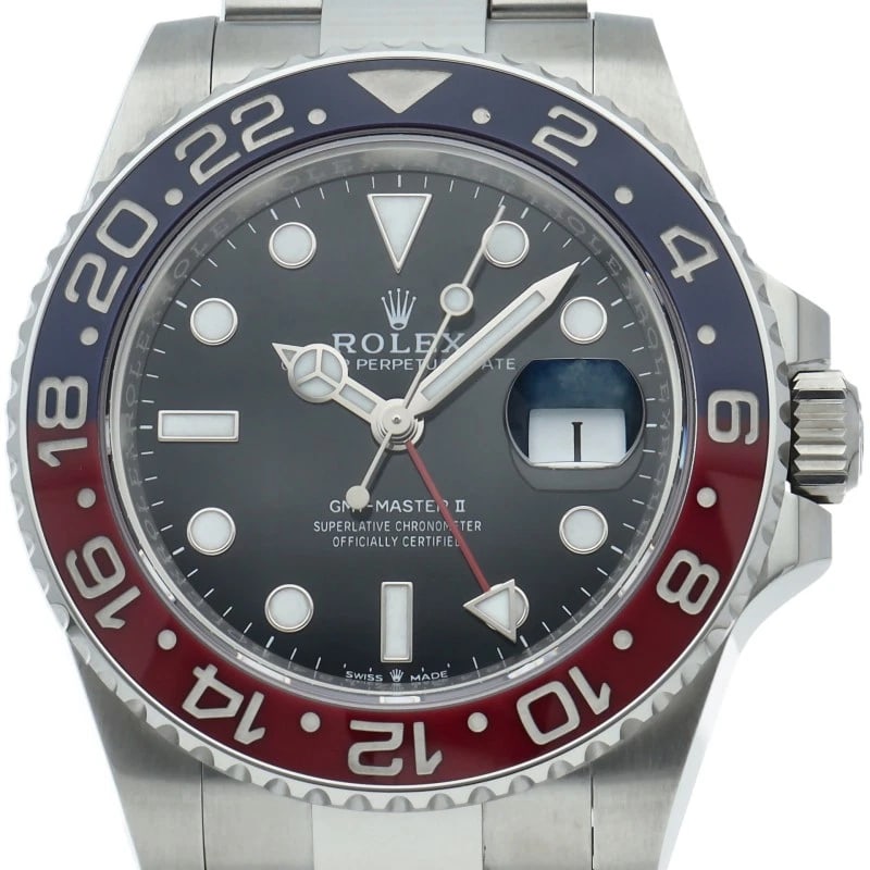 ROLEX WATCH STAINLESS STEEL BLACK WATCH: ROLEX Watch Stainless Steel black watch Brand: ROLEX Type/Style: Wristwatch Material: Stainless Steel Color: black Size: Case Diameter(H):About 1.6 inch Case Diameter(W):About 1.6 inch Wrist size:Abou