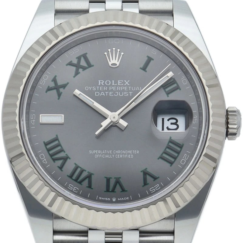 ROLEX WATCH K18WG/STAINLESS STEEL WATCH: ROLEX Watch K18WG/Stainless Steel watch Brand: ROLEX Type/Style: Wristwatch Material: K18WG/Stainless Steel Color: slate roman Size: Case Diameter(H):About 1.6 inch Case Diameter(W):About 1.6 inch Wri