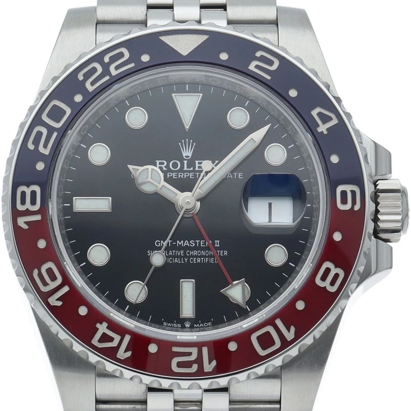 ROLEX WATCH STAINLESS STEEL BLACK WATCH: ROLEX Watch Stainless Steel black watch Brand: ROLEX Type/Style: Wristwatch Material: Stainless Steel Color: black Size: Case Diameter(H):About 1.6 inch Case Diameter(W):About 1.6 inch Wrist size:Abou