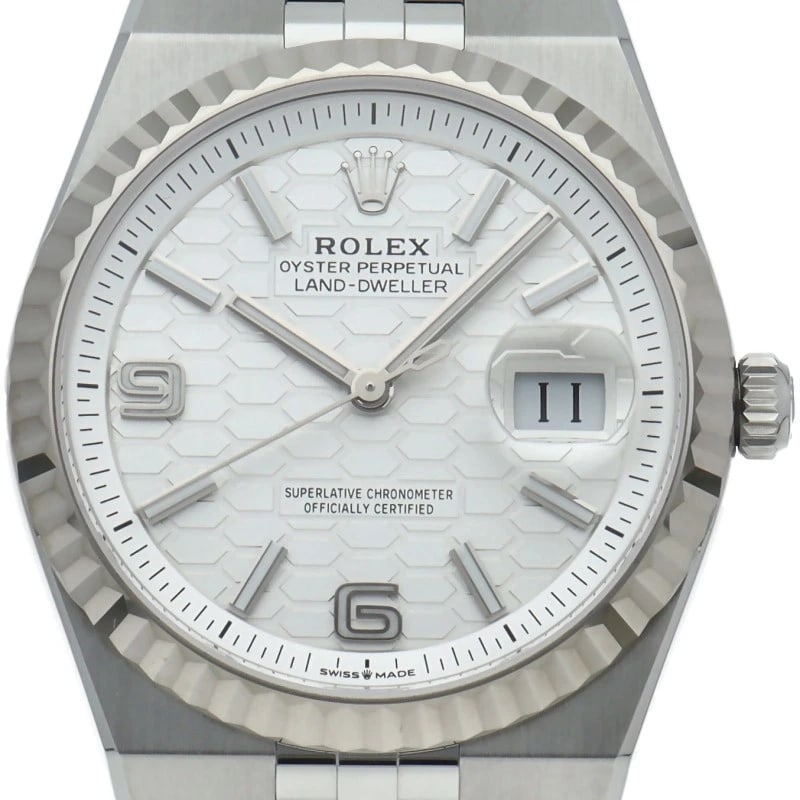ROLEX WATCH K18WG/STAINLESS STEEL WATCH: ROLEX Watch K18WG/Stainless Steel watch Brand: ROLEX Type/Style: Wristwatch Material: K18WG/Stainless Steel Color: white Size: Case Diameter(H):About 1.4 inch Case Diameter(W):About 1.4 inch Wrist siz
