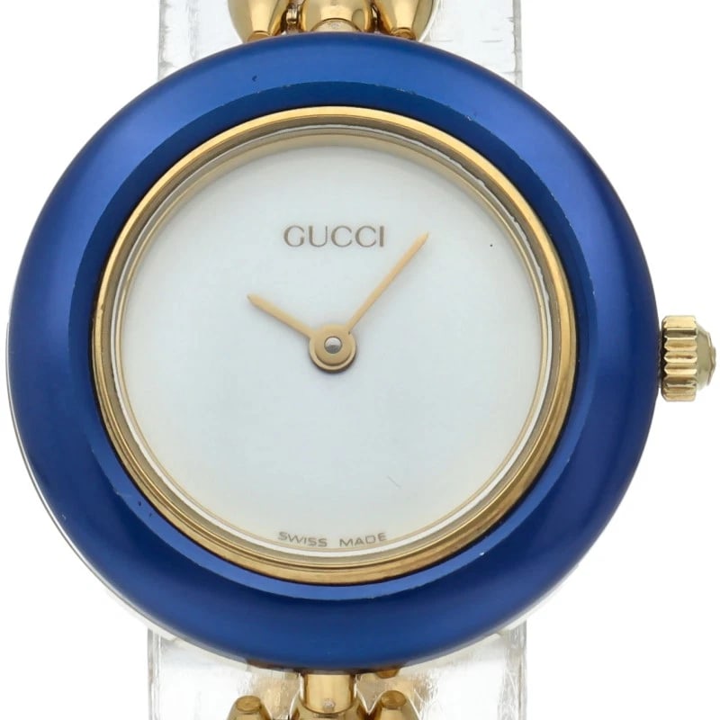 GUCCI WATCH GOLD PLATED WATCH (1 of 4)
