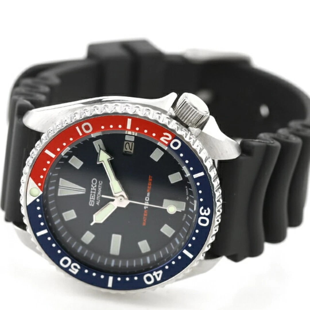 SEIKO DIVER WATCH AUTOMATIC BLACK WATCH - 4