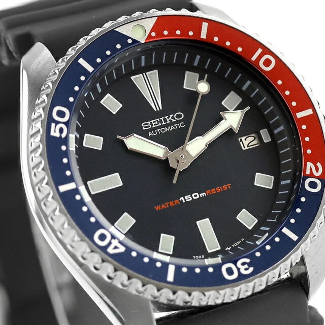 SEIKO DIVER WATCH AUTOMATIC BLACK WATCH - 5