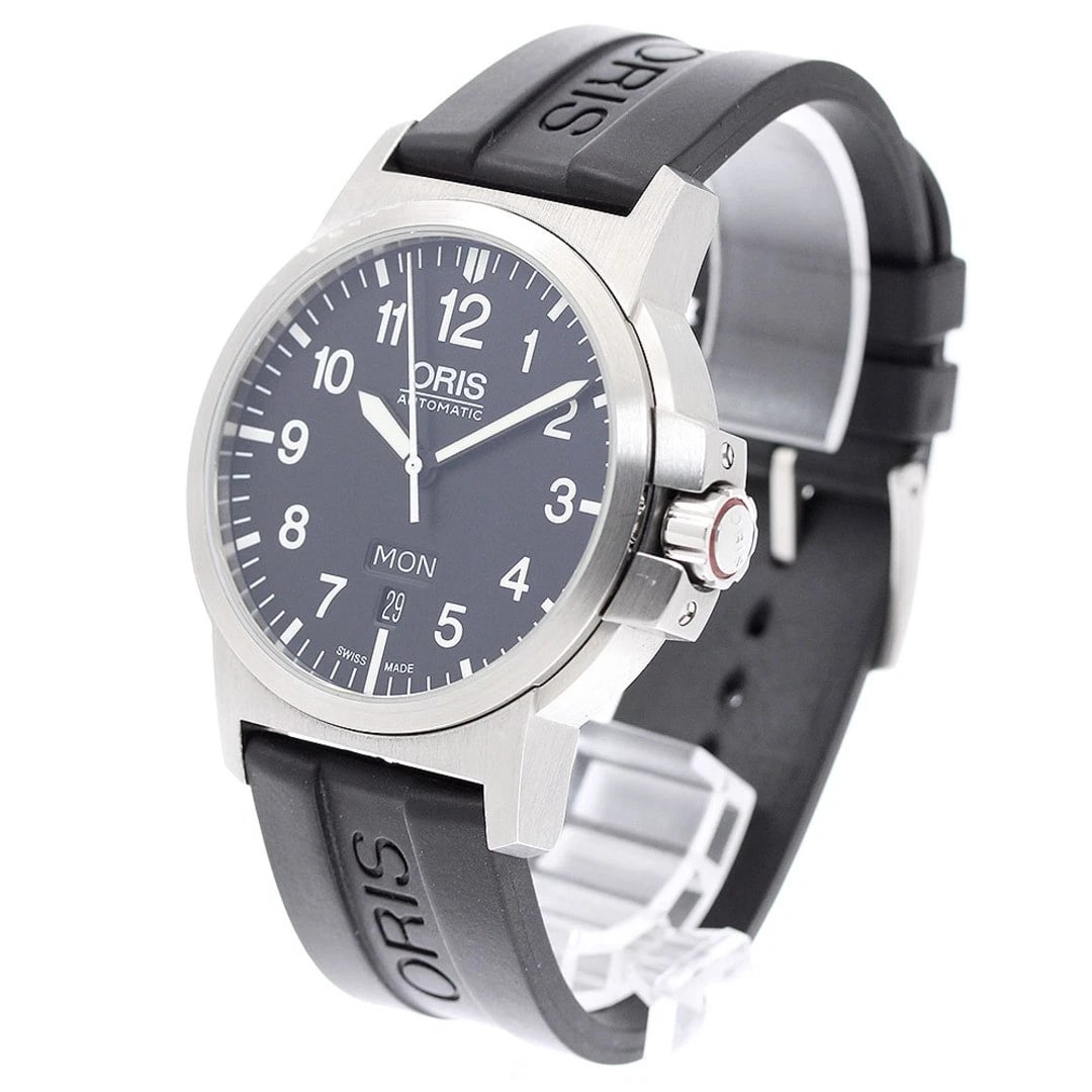 ORIS ADVANCED DATE AUTOMATIC WATCH BLACK WATCH - 2
