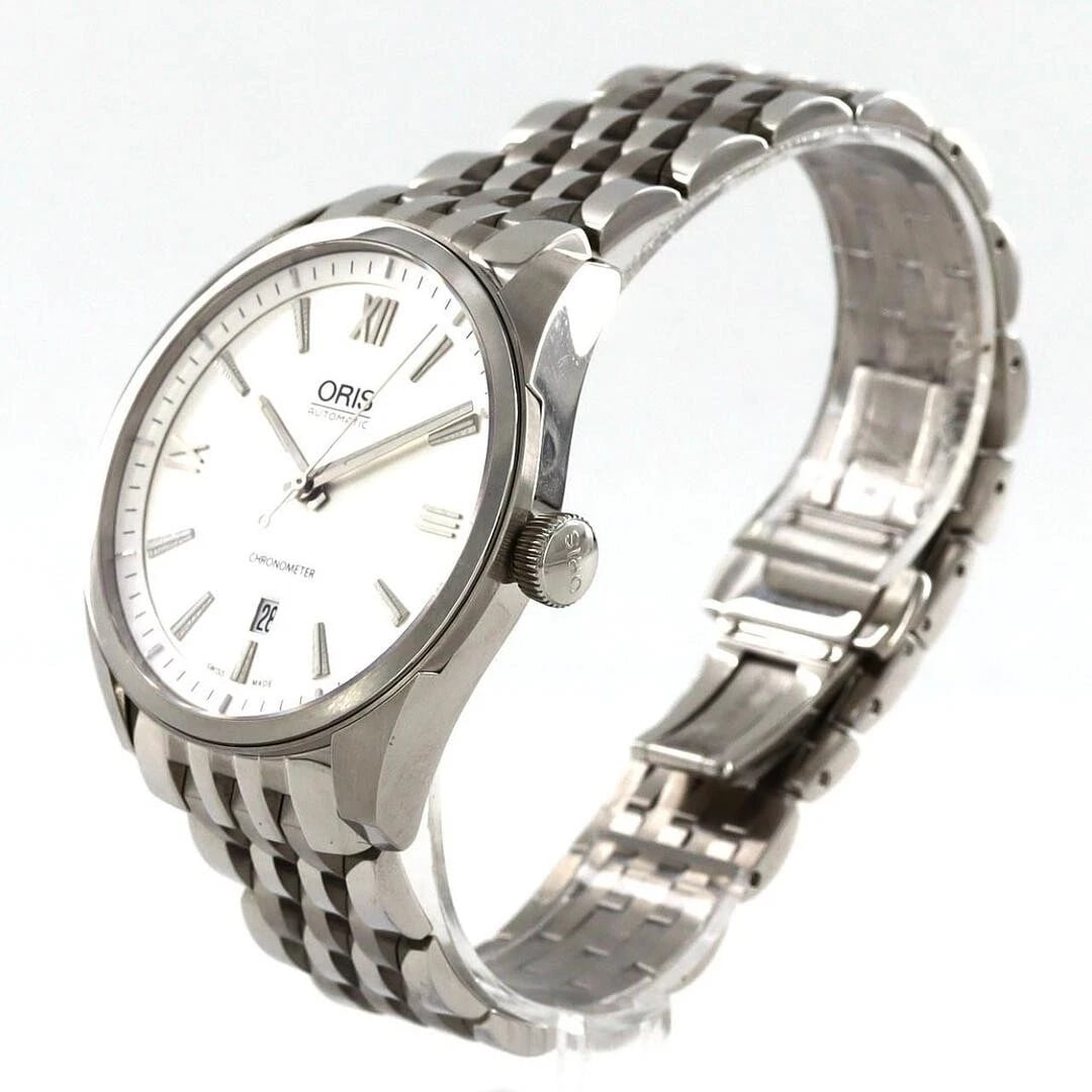 ORIS ARTIX CHRONOMETER DATE SS AUTOMATIC WATCH - 2