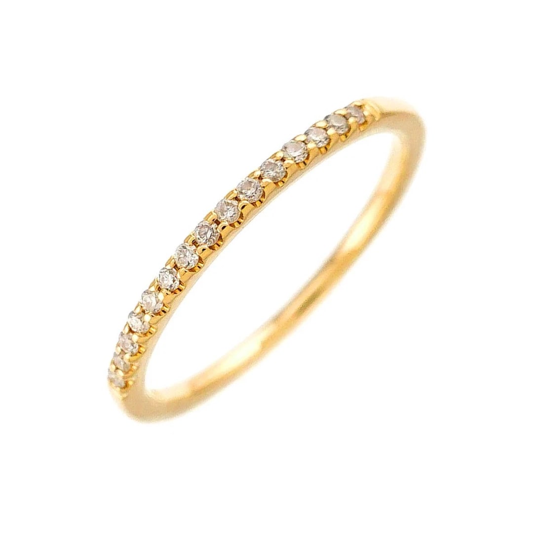 4C DIAMOND RING 18K YELLOW GOLD 750: 4C Diamond Ring 18K Yellow Gold 750 Brand: 4C Type/Style: Ring Material: 750 Yellow Gold Main Stone Natural Color: Gold Size: 4.5(US) Accessories: None Accessories Notice: When purchasing
