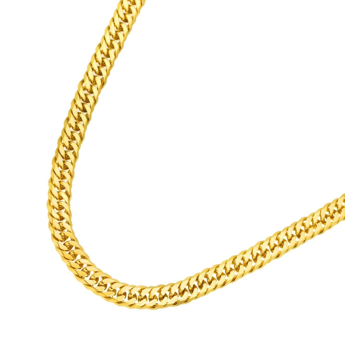 KIHEI CHAIN NECKLACE 18K YG 750: Kihei chain Necklace 18K YG 750 Brand: Unbranded Type/Style: Necklace Material: 750 Yellow Gold Color: Gold Size: Inner circumference:15.7inch Width:(max.) 4.3mm Accessories: None Accessor