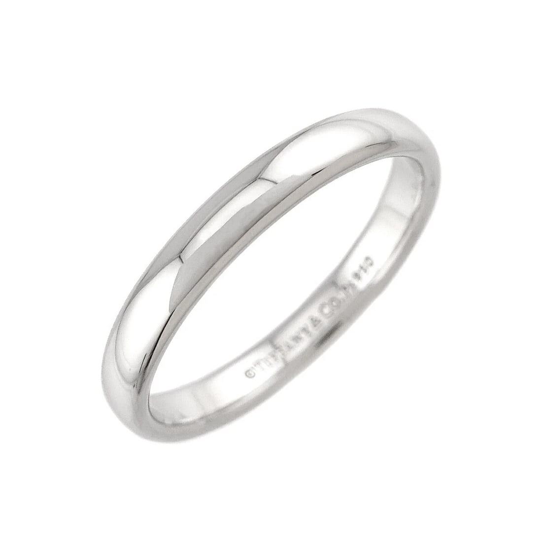 TIFFANY CO. FOREVER RING PT PLATINUM: TIFFANY Co. Forever Ring Pt Platinum Brand: TIFFANY Co. Type/Style: Ring Material: Platinum Color: Platinum Size: 7.5-7.75(US) Accessories: None Accessories Notice: When purchasing pre-owned goods,